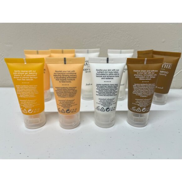 Essential Elements Bathe Fresh Neroli Travel Size Lot of 10 Shampoo Conditioner - Picture 2 of 5